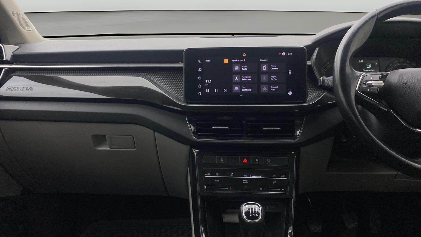 2021 Skoda KUSHAQ STYLE 1.0L TSI MT, Petrol, Manual, 1,02,904 km, Air Conditioner