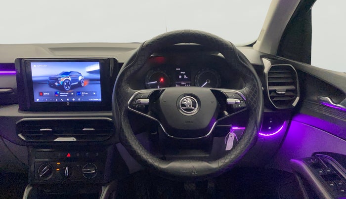 2025 Skoda Kylaq Signature, Petrol, Manual, 6,138 km, Steering Wheel Close Up
