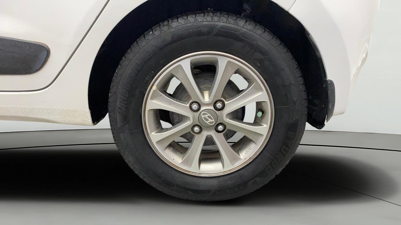 2016 Hyundai Grand i10 ASTA (O) 1.2 KAPPA VTVT, Petrol, Manual, 91,986 km, Left Rear Wheel