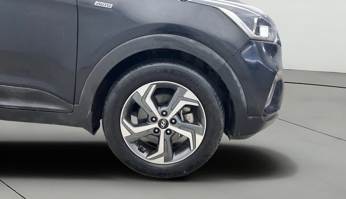 2018 Hyundai Creta SX AT 1.6 PETROL, Petrol, Automatic, 60,284 km, Right Front Wheel