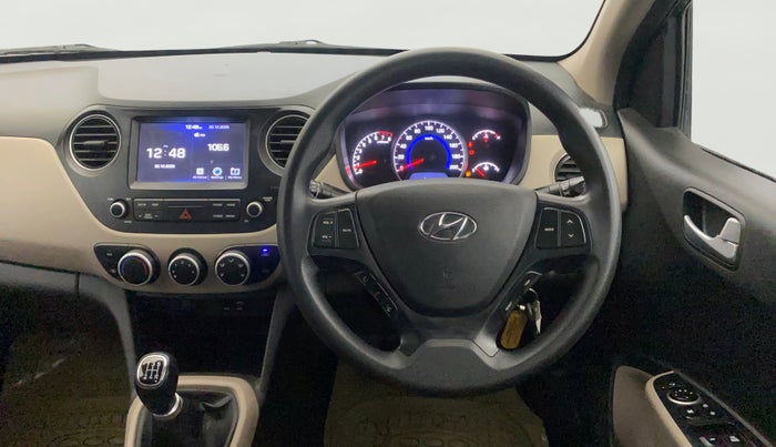 2019 Hyundai Grand i10 SPORTZ 1.2 KAPPA VTVT, Petrol, Manual, 64,056 km, Steering Wheel Close Up