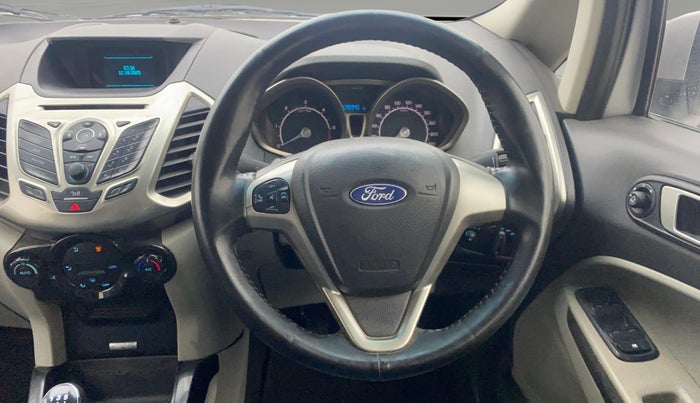 2015 Ford Ecosport TITANIUM 1.5L DIESEL, Diesel, Manual, 96,940 km, Steering Wheel Close Up