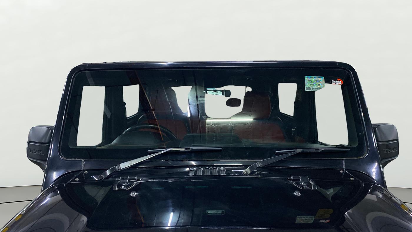 2022 Mahindra Thar LX PETROL HT 4WD AT, Petrol, Automatic, 66,474 km, Front Windshield