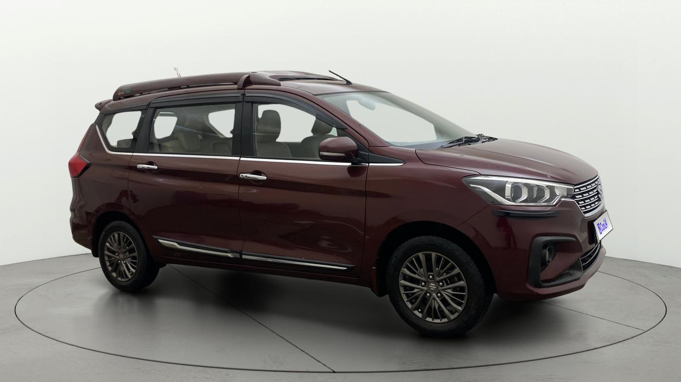 2021 Maruti Ertiga ZXI SHVS, Petrol, Manual, 85,102 km, Right Front Diagonal