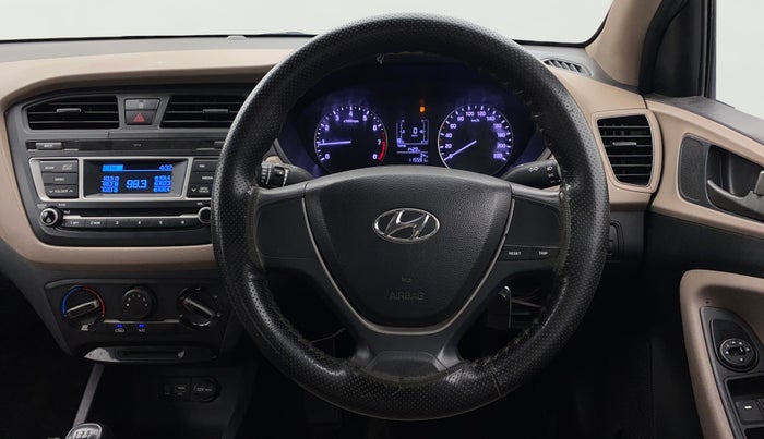 2018 Hyundai Elite i20 MAGNA EXECUTIVE 1.2, Petrol, Manual, 1,15,584 km, Steering Wheel Close Up