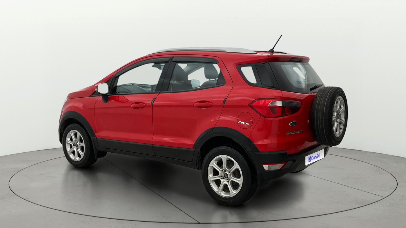 2020 Ford Ecosport TITANIUM + 1.5L PETROL AT, Petrol, Automatic, 40,269 km, Left Back Diagonal