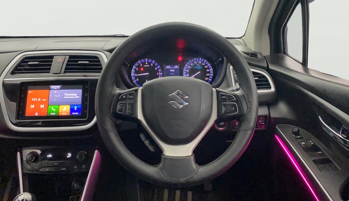 2021 Maruti S Cross ZETA 1.5, Petrol, Manual, 53,893 km, Steering Wheel Close Up