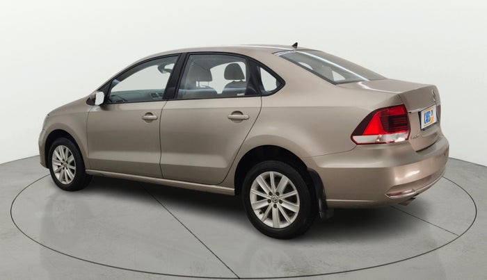 2016 Volkswagen Vento HIGHLINE PETROL AT, Petrol, Automatic, 89,415 km, Left Back Diagonal