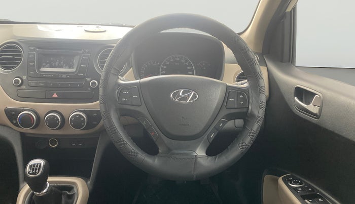 2013 Hyundai Grand i10 ASTA 1.2 KAPPA VTVT, Petrol, Manual, 53,465 km, Steering Wheel Close Up