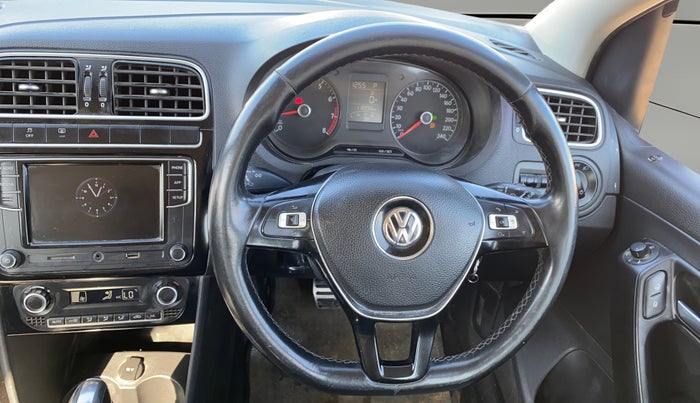 2017 Volkswagen Polo GT TSI AT, Petrol, Automatic, 1,12,200 km, Steering Wheel Close Up
