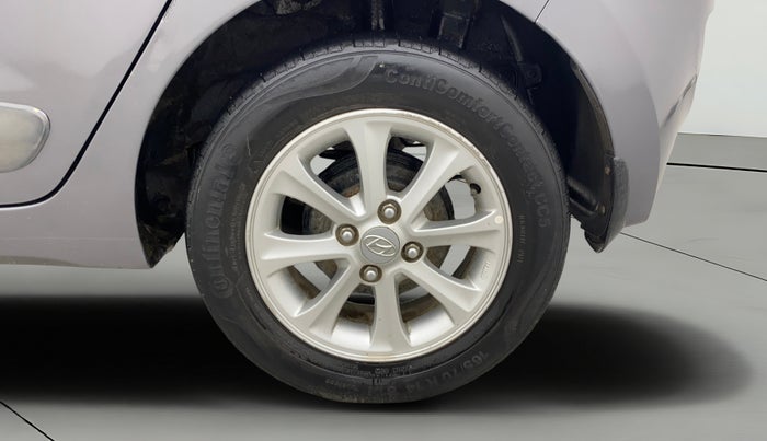 2015 Hyundai Grand i10 ASTA AT 1.2 KAPPA VTVT, Petrol, Automatic, 53,267 km, Left Rear Wheel