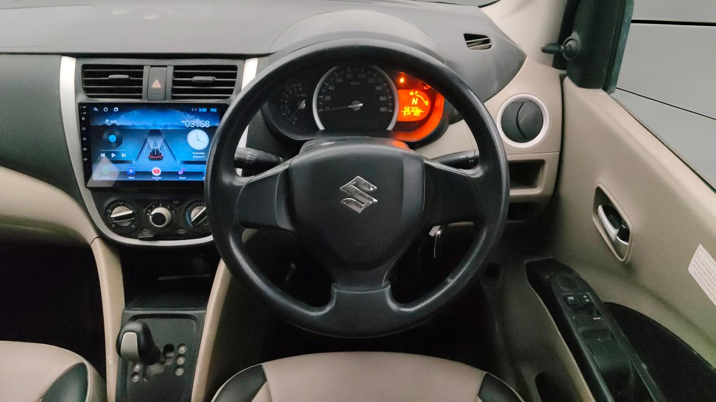 2014 Maruti Celerio VXI AMT, Petrol, Automatic, 56,724 km, Steering Wheel Close Up