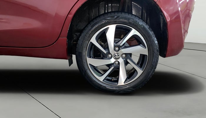 2022 Toyota Glanza V, Petrol, Manual, 32,320 km, Left Rear Wheel