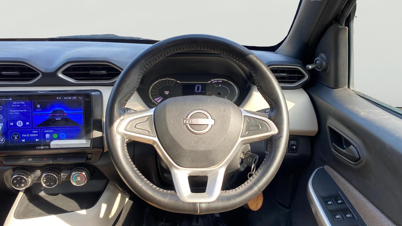 2023 Nissan MAGNITE XE, Petrol, Manual, 26,733 km, Steering Wheel Close Up