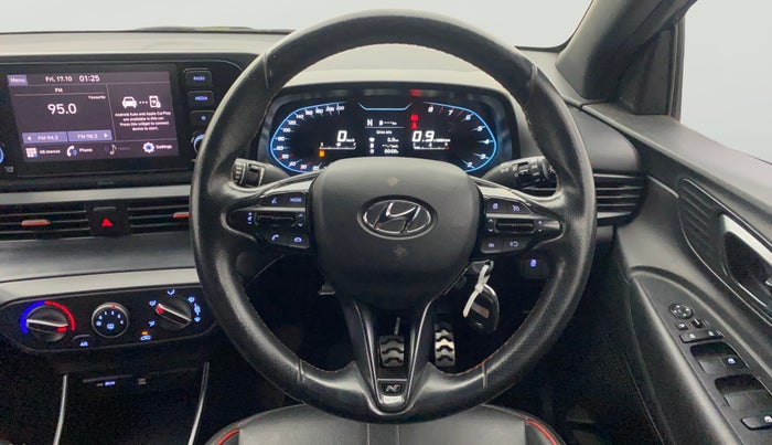 2022 Hyundai NEW I20 N LINE N6 1.0 TURBO GDI IMT, Petrol, Manual, 24,777 km, Steering Wheel Close Up