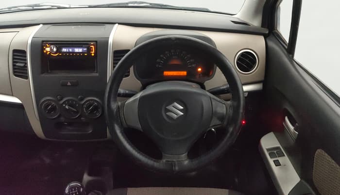 2014 Maruti Wagon R 1.0 LXI CNG, CNG, Manual, 1,35,909 km, Steering Wheel Close Up