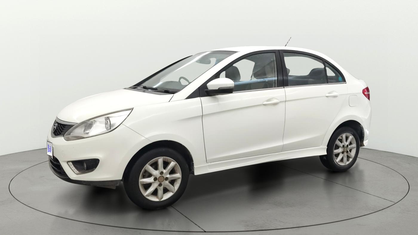 2014 Tata Zest XT PETROL, Petrol, Manual, 1,30,095 km, Left Front Diagonal