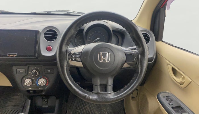 2014 Honda Brio S MT, Petrol, Manual, 90,613 km, Steering Wheel Close Up