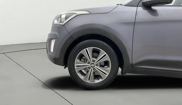 2017 Hyundai Creta SX PLUS AT 1.6 PETROL, Petrol, Automatic, 89,585 km, Left Front Wheel