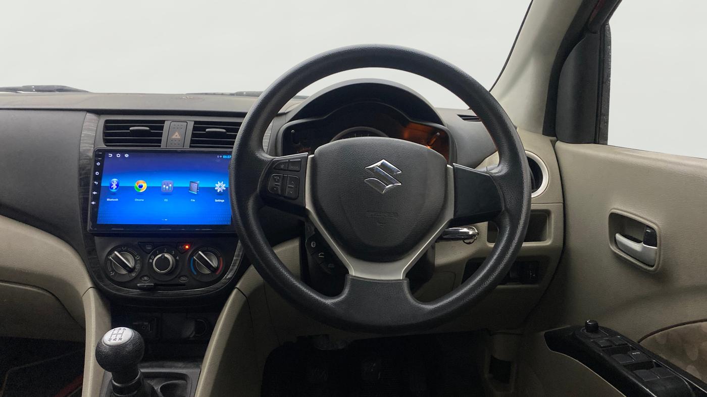 2014 Maruti Celerio ZXI, Petrol, Manual, 53,421 km, Steering Wheel Close Up