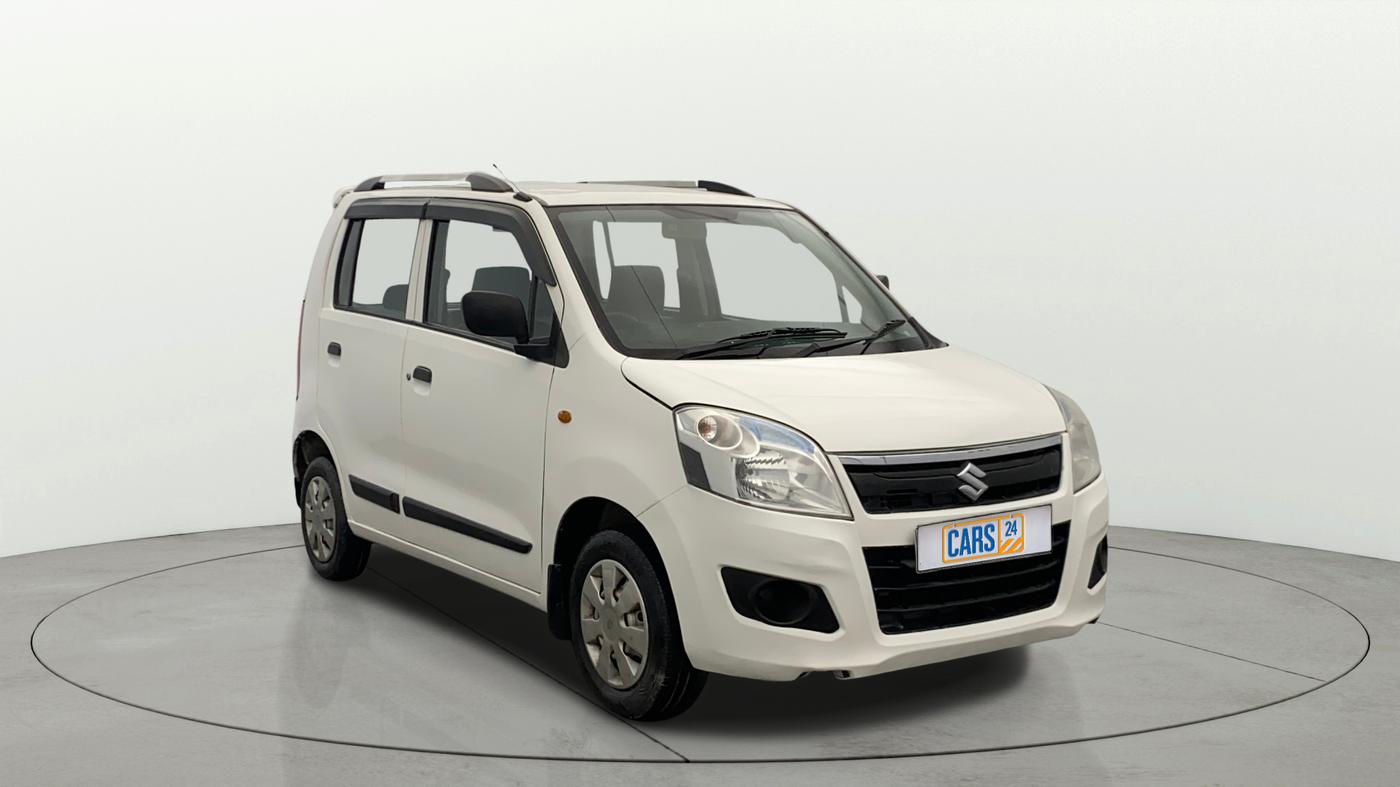 2013 Maruti Wagon R 1.0 LXI CNG, CNG, Manual, 74,541 km, Right Front Diagonal