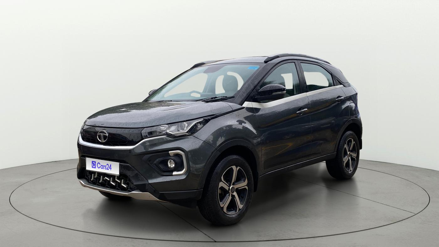 2022 Tata NEXON XZ PLUS (PREMIUM) PETROL, Petrol, Manual, 29,325 km, Left Front Diagonal
