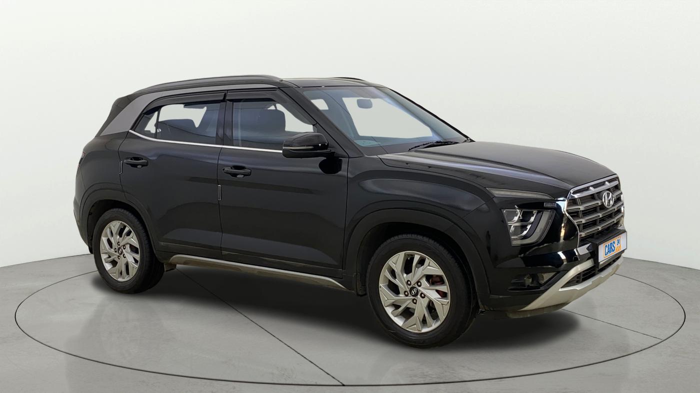 2021 Hyundai Creta SX EXECUTIVE 1.5 PETROL, Petrol, Manual, 51,689 km, Right Front Diagonal