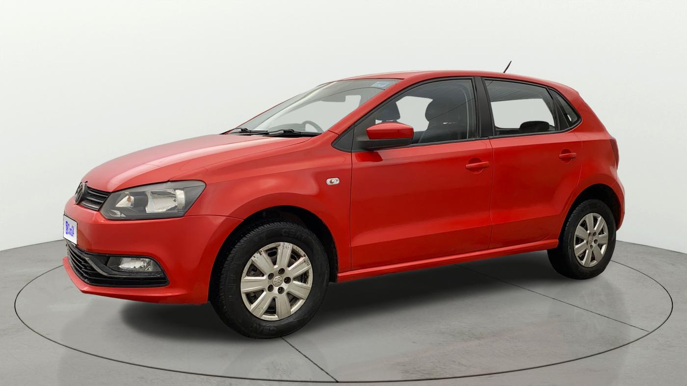 2015 Volkswagen Polo TRENDLINE 1.2L PETROL, Petrol, Manual, 97,950 km, Left Front Diagonal