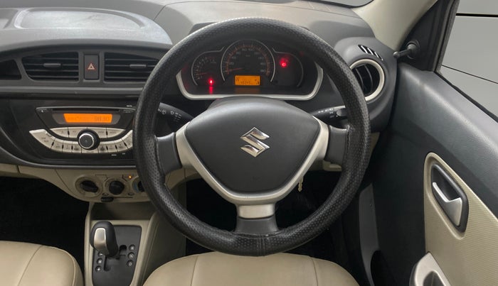 2015 Maruti Alto K10 VXI AMT, Petrol, Automatic, 45,316 km, Steering Wheel Close Up