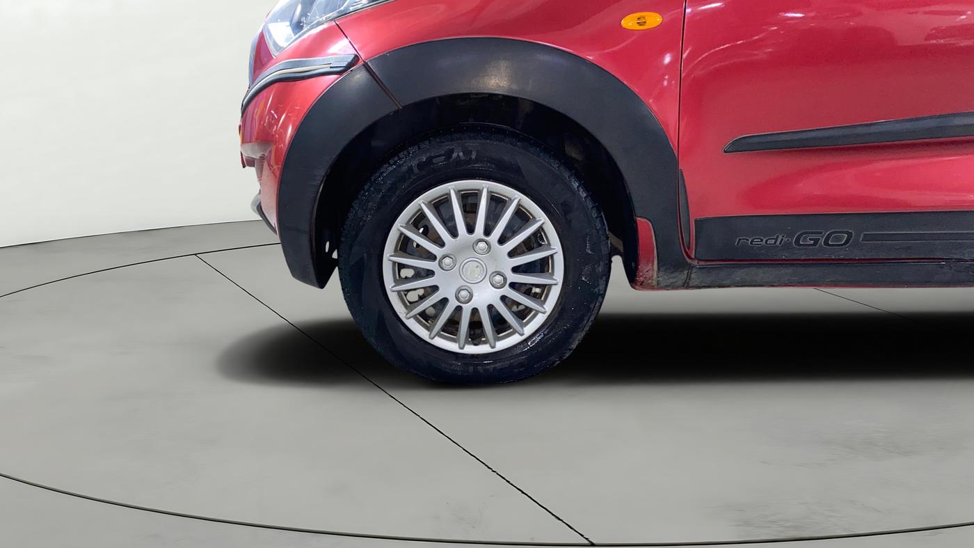 2018 Datsun Redi Go S 1.0 AMT, Petrol, Automatic, 24,342 km, Left Front Wheel