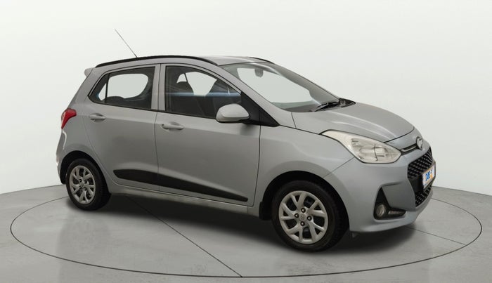 2019 Hyundai Grand i10 SPORTZ 1.2 KAPPA VTVT, Petrol, Manual, 51,800 km, Right Front Diagonal