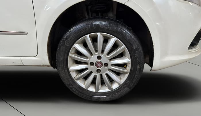 2019 Fiat Linea EMOTION 1.4 L T JET 125S, Petrol, Manual, 1,07,490 km, Right Front Wheel