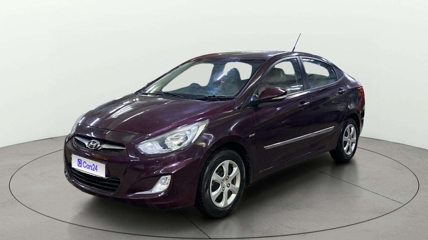 2013 Hyundai Verna FLUIDIC 1.6 VTVT EX, Petrol, Manual, 61,508 km, Left Front Diagonal