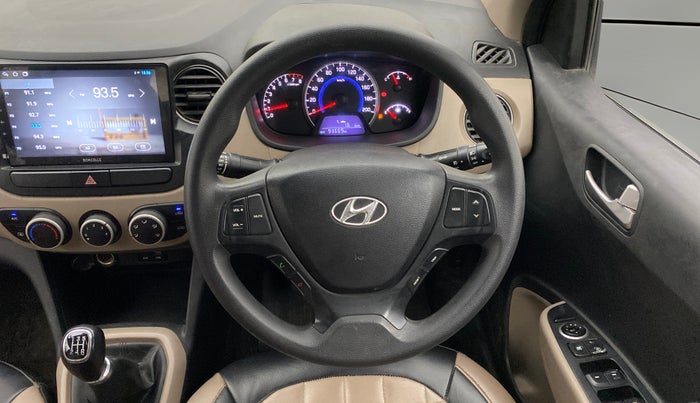 2016 Hyundai Grand i10 SPORTZ 1.2 KAPPA VTVT, Petrol, Manual, 93,631 km, Steering Wheel Close Up
