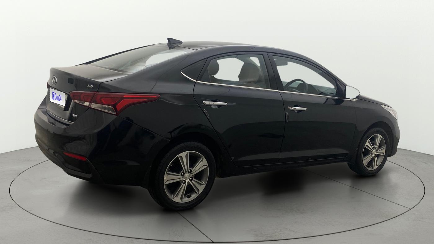 2019 Hyundai Verna 1.6 VTVT SX, Petrol, Manual, 93,662 km, Right Back Diagonal