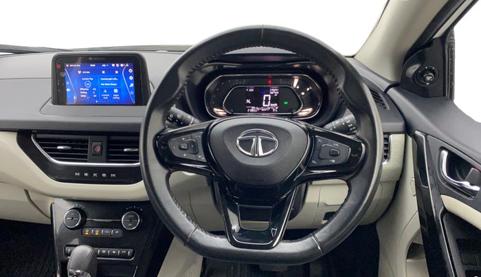 2022 Tata NEXON XZA PLUS (HS) PETROL, Petrol, Automatic, 21,010 km, Steering Wheel Close Up