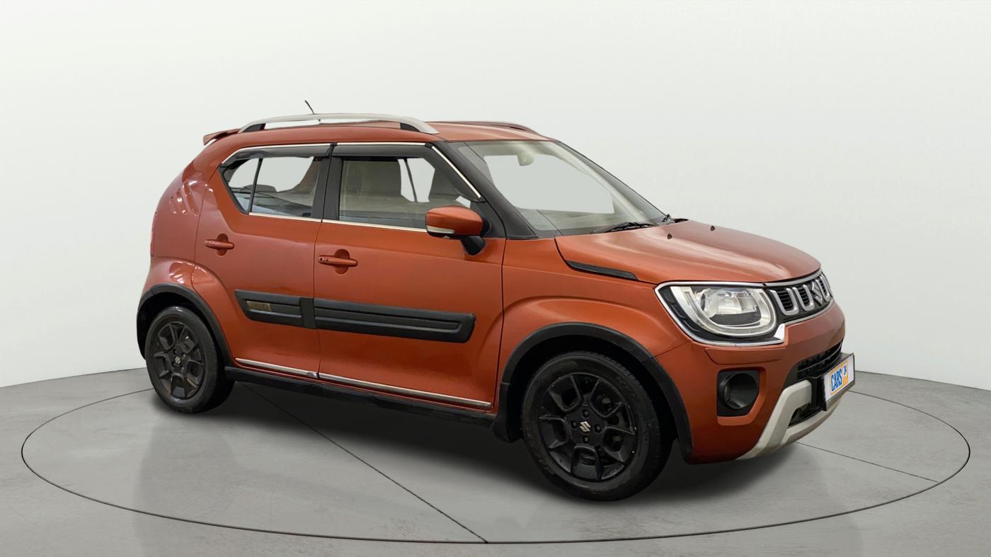 2020 Maruti IGNIS ALPHA 1.2, Petrol, Manual, 35,872 km, Right Front Diagonal