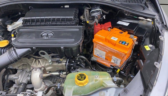2022 Tata TIGOR XZ CNG, CNG, Manual, 78,806 km, Engine View - Left