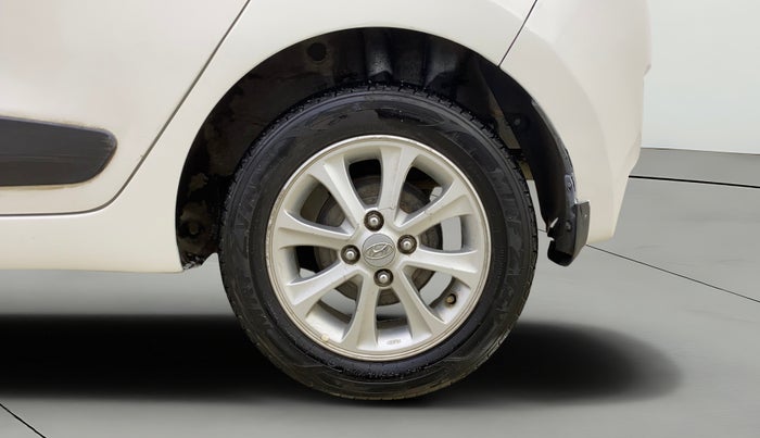 2014 Hyundai Grand i10 ASTA AT 1.2 KAPPA VTVT, Petrol, Automatic, 63,771 km, Left Rear Wheel