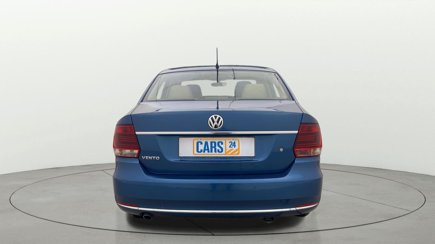 2016 Volkswagen Vento HIGHLINE 1.6 MPI, Petrol, Manual, 55,245 km, Back/Rear