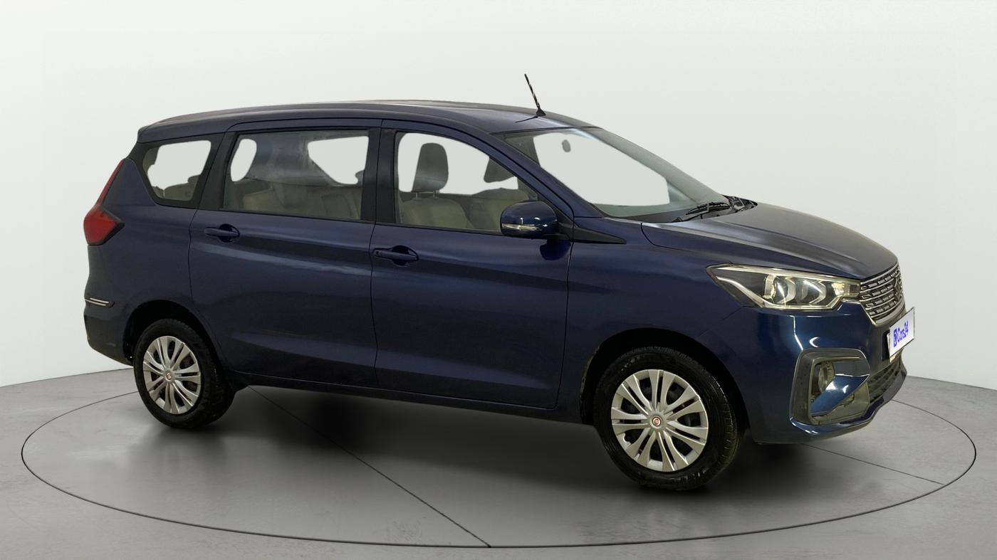 2021 Maruti Ertiga VXI CNG, CNG, Manual, 62,408 km, Right Front Diagonal
