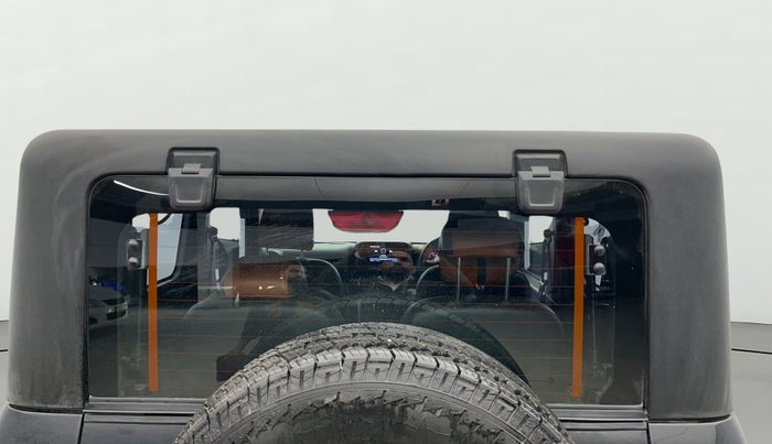 2023 Mahindra Thar LX P 2WD AT HT, Petrol, Automatic, 32,838 km, Rear Windshield