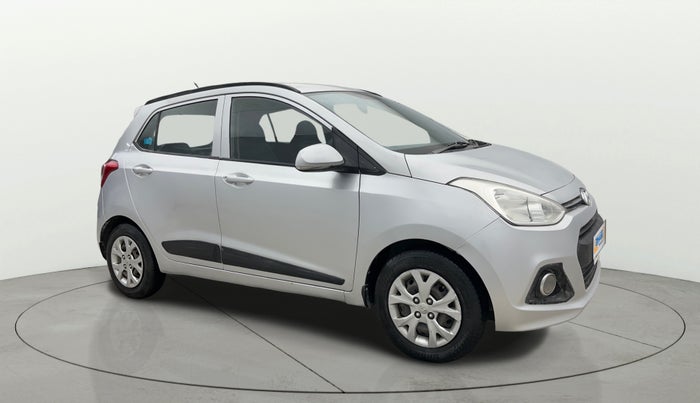 2016 Hyundai Grand i10 SPORTZ 1.2 KAPPA VTVT, Petrol, Manual, 84,467 km, Right Front Diagonal