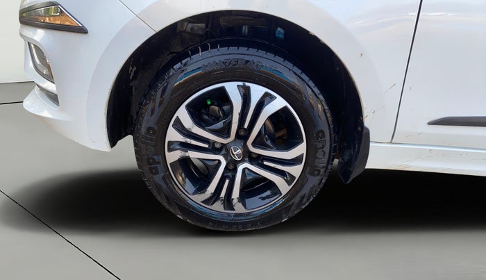 2022 Tata TIGOR XZ PLUS CNG, CNG, Manual, 81,528 km, Left Front Wheel