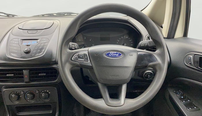 2021 Ford Ecosport AMBIENTE 1.5L DIESEL, Diesel, Manual, 1,27,845 km, Steering Wheel Close Up