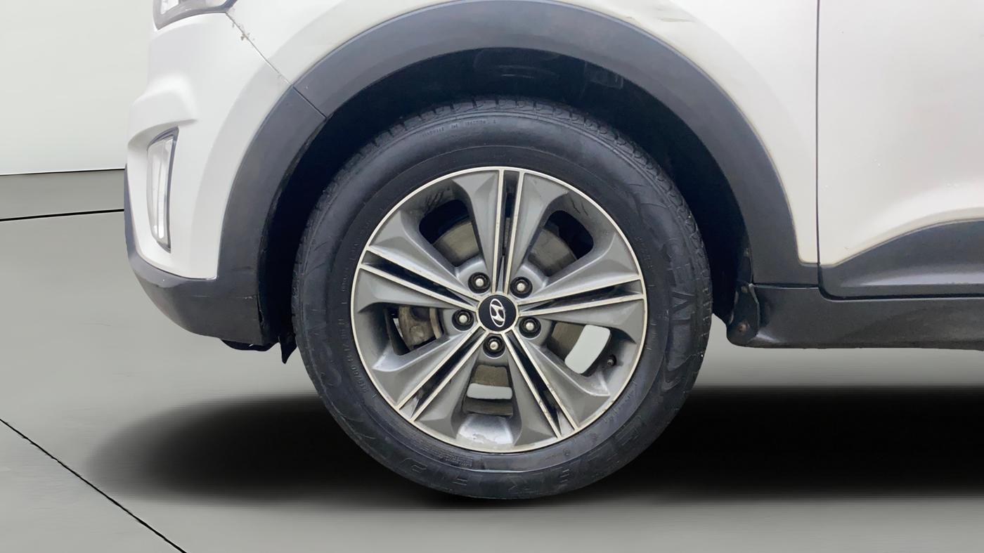 2016 Hyundai Creta SX (O) 1.6 DIESEL, Diesel, Manual, 1,03,764 km, Left Front Wheel