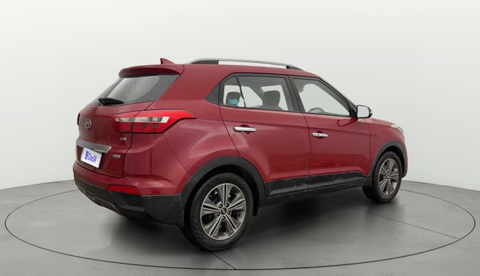 2016 Hyundai Creta SX PLUS AT 1.6 PETROL, CNG, Automatic, 67,233 km, Right Back Diagonal
