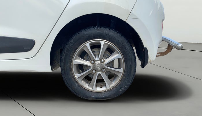2015 Hyundai Grand i10 ASTA (O) 1.2 KAPPA VTVT, Petrol, Manual, 46,941 km, Left Rear Wheel