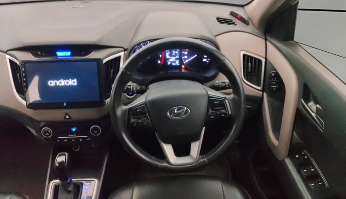 2017 Hyundai Creta SX PLUS AT 1.6 PETROL, Petrol, Automatic, 56,138 km, Steering Wheel Close Up