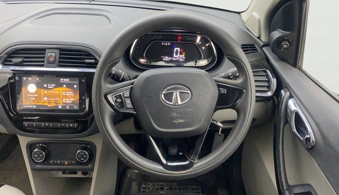 2019 Tata Tiago XZ PLUS PETROL, Petrol, Manual, 73,750 km, Steering Wheel Close Up